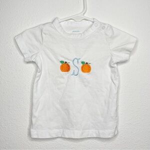 monogrammed S pumpkin tee tshiti